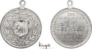 Sachsen-Leipzig, Stadt Tragbare versilberte Zinkmedaille 1884 fast vorz&uuml;... 233.87 元  ＋  62.37 元 运费