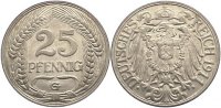 Kleinmünzen 25 Pfennig -