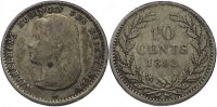 Niederlande-Königreich 10 Cent Wilhelmina I. 1890-1948. -
