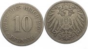 Kleinmünzen 10 Pfennig -