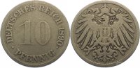 Kleinmünzen 10 Pfennig -