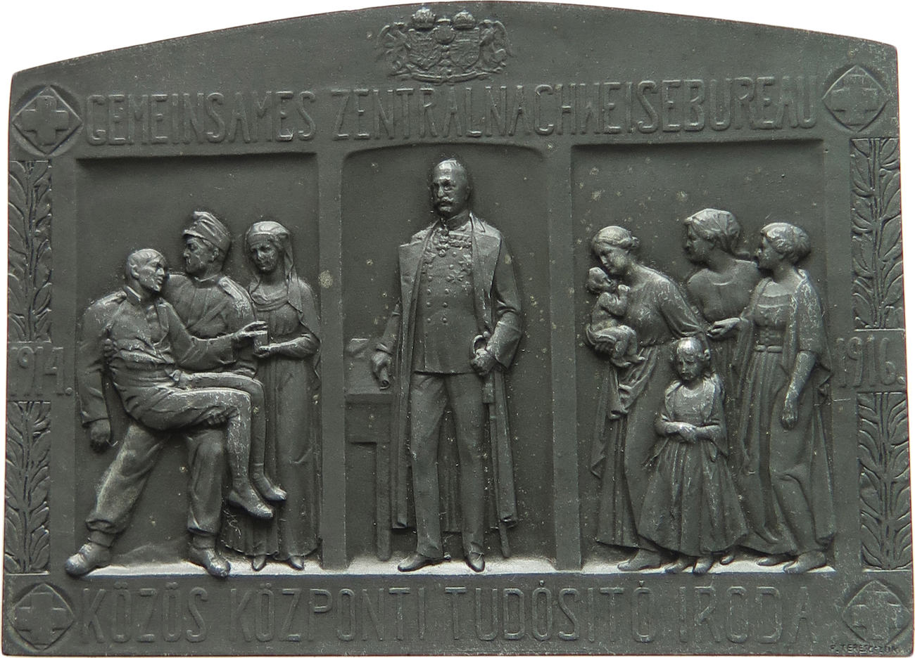 Medaille Haus Habsburg Rotes Kreuz Kriegshilfsburo