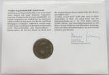 CONGO NUMISBRIEF / STATIONERY 100 FRANCS 1993 FOCK UNC