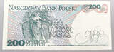 POLAND 200 ZLOTYCH 1988 aEF