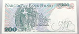 POLAND 200 ZLOTYCH 1988 EF