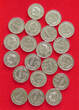 COLLECTION LOT ROMANIA 15 BANI 20PC 58G DIV