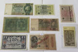 DEUTSCHES REICH  GERMANY COLLECTION BANKNOTES, LOT 15pc EMPIRE DIV.