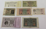 DEUTSCHES REICH  GERMANY COLLECTION BANKNOTES, LOT 15pc EMPIRE DIV.