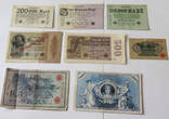 DEUTSCHES REICH  GERMANY COLLECTION BANKNOTES, LOT 15pc EMPIRE DIV.