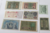 DEUTSCHES REICH  GERMANY COLLECTION BANKNOTES, LOT 15pc EMPIRE DIV.