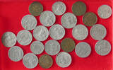 COLLECTION LOT SPAIN WW2 PERIOD 1939-1945 23PC 49G #xx40 3531 DIV.