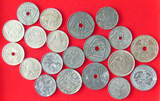 COLLECTION LOT BELGIUM WW2 PERIOD 1939-1945 20PC 104G #xx40 3554 DIV.