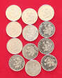 COLLECTION LOT CROATIA 50 LIPA ALL DIFFERENT DATES 12PC 45G DIV.