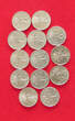 COLLECTION LOT 10 ÖRE COLLECTION LOT DENMARK 10 ÖRE TOP 13PC 40G DIV.