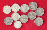 COLLECTION LOT 5 GROSZY COLLECTION LOT POLAND 5 GROSZY ALL DIFFERENT DATES TOP 11PC 7G DIV.