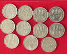 COLLECTION LOT 100 LEI COLLECTION LOT ROMANIA 100 LEI 11PC 98G DIV.