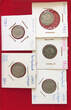 SCHWEIZ COLLECTION LOT 5 RAPPEN COLLECTION LOT SWITZERLAND 5 RAPPEN 5PC 24G DIV.