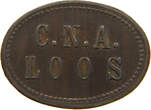 NOTGELD 5 PFENNIG C.N.A. LOOS VF