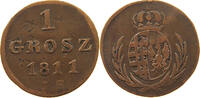 POLAND GROSZ Friedrich August I., als Herzog von Warschau 1807-1815. -