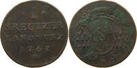 SPEYER BISTUM KREUZER Franz Christoph Freiherr von Hutten zu Stolzenberg 1743-1770 -