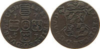 LIARD 1751 BELGIUM LIEGE Johann Theodor von Bayern, 1744 - 1763 SS-
