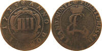 HESSEN DARMSTADT 4 PFENNIG Ernst Ludwig 1678-1739 -