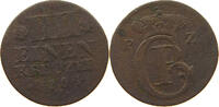 PFALZ ZWEIBRÜCKEN 1/4 KREUZER Christian IV. 1735-1775 -