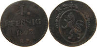 HESSEN DARMSTADT PFENNIG Ludwig X. 1790-1806 -