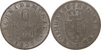 HESSEN DARMSTADT 6 KREUZER Ludwig II. 1830-1848 -