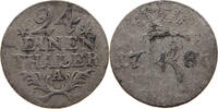 BRANDENBURG PREUSSEN 1/24 TALER Friedrich II. 1740-1786. -