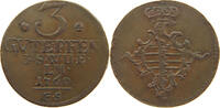 SACHSEN WEIMAR EISENACH 3 PFENNIG Anna Amalia (1758-1775) -