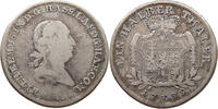 HESSEN KASSEL 1/2 TALER Wilhelm IX. 1785-1803. -