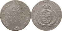 SACHSEN ALBERTINISCHE LINIE 1/24 TALER Friedrich August I. 1806-1827. -