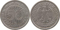 50 REICHSPFENNIG 1938 G WEIMARER REPUBLIK  SS