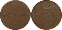 HESSEN DARMSTADT PFENNIG Ludwig I. 1806-1830 -
