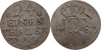 BRANDENBURG PREUSSEN 1/24 TALER Friedrich II. der Große (1740-1786) -