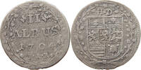 HESSEN DARMSTADT 2 ALBUS Ernst Ludwig 1678-1739 -