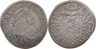 HAUS HABSBURG 6 KREUZER Leopold I. 1657 - 1705 -