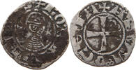 CRUSADER ANTIOCH DENIER BOHEMOND III. 1163-1201. -