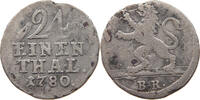 HESSEN KASSEL 1/24 TALER Friedrich II. 1760-1785 -