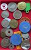 EUROPE MEDALS JETONS TOKENS COLLECTION LOT MEDALS JETONS TOKENS 22PC 150GR -