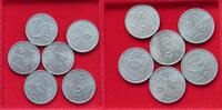 CZECHOSLOVAKIA 50 HALERU COLLECTION, LOT, CZECHOSLOVAKIA 50 HALERU 6pc, 21g -