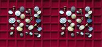 EUROPE BUTTONS COLLECTION / LOT BUTTONS 31 pc 103 g -