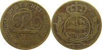 Wurttemberg 6 Kreuzer Friedrich II. (I.), 1797-1816 Zeitgenossische Fälschung -