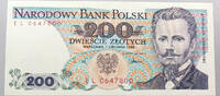 POLAND 200 ZLOTYCH -