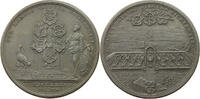 Nurnberg Bleimedaille Medaille 1733 (Stempel von Peter Paul Werner) auf das Stückschießen am 8. Juni. -