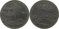 Nurnberg Bleimedaille 1712, auf die Huldigung der Stadt für Kaiser Karl VI. -