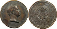 Preussen Bleimedaille Friedrich Wilhelm IV., 1840 - 1861 auf die Huldigung in Königsberg. -