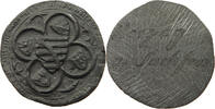 Sachsen Bleimedaille -