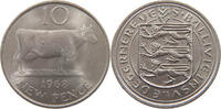 GUERNSEY 10 PENCE Elizabeth II. (1952-2022) -